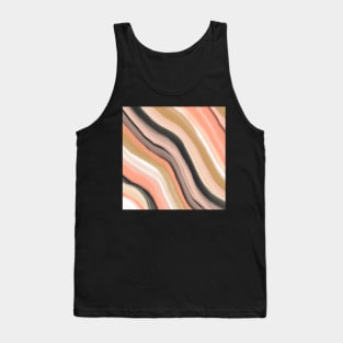 Marbled wave Tank Top